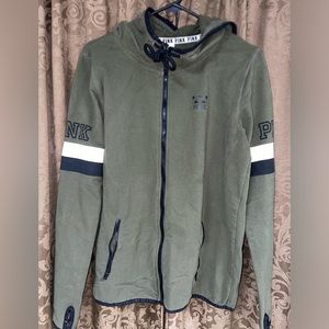 PINK brand green sweater